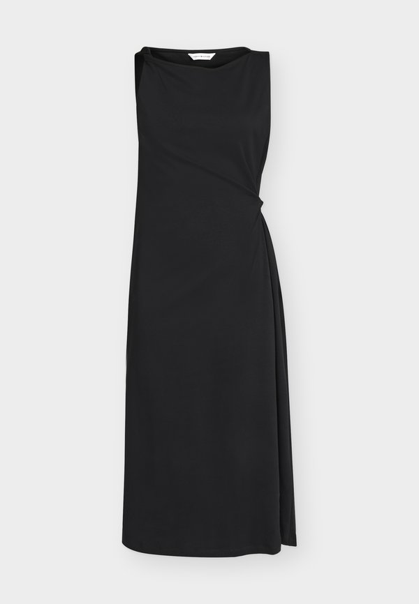 Tommy Hilfiger KNOT DETAIL DRESS  - Jersey dress - black