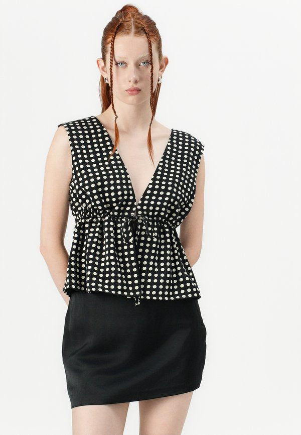 Abercrombie & Fitch BARE BACH PLUNGE TIE FRONT