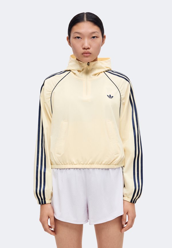 adidas Performance ORIGINALS SPORT COVERUP - Hoodie - warm vanilla