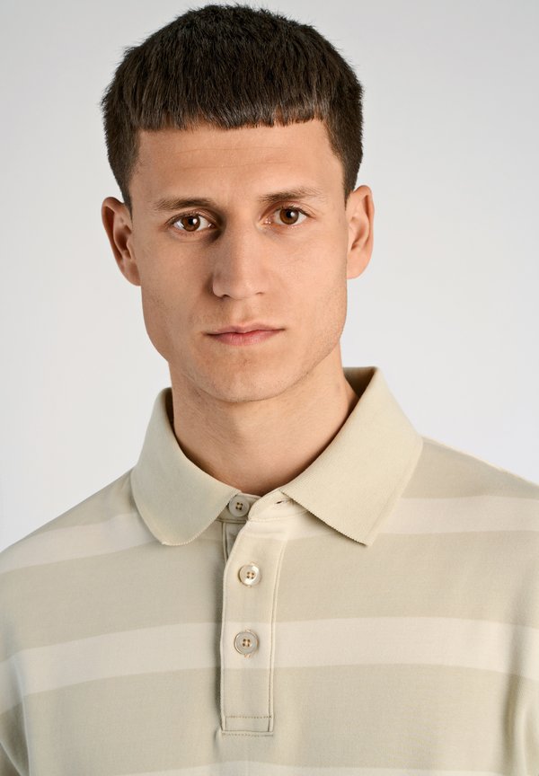 Lindbergh STRIPED POLO SWEATSHIRT L/S