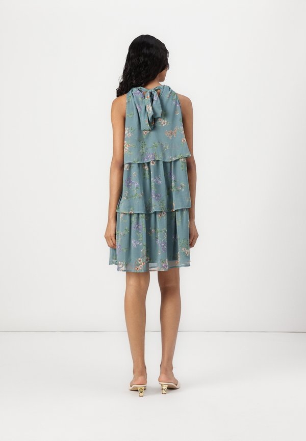 VILA VIMICHELLA HALTER NECK SHORT DRESS