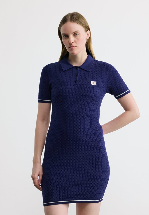 Calvin Klein Jeans MICROCABLE MINI DRESS