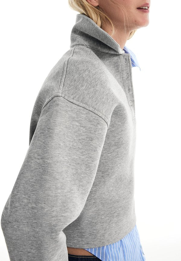 Bershka Polo shirt - dark grey