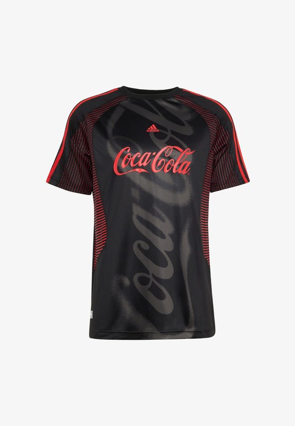 adidas Originals COCA COLA TEAMGEIST UNISEX - Print T-shirt - black