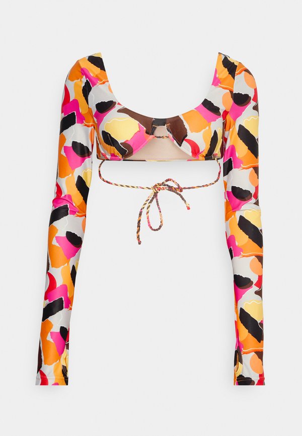 We Are We Wear GIA UNDERWIRE LONG SLEEVE BIKINI TOP