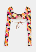 We Are We Wear GIA UNDERWIRE LONG SLEEVE BIKINI TOP
