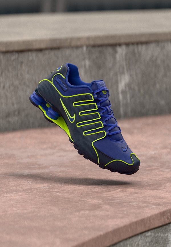 Nike Sportswear SHOX NZ SE TECH - Trainers - lapis/blue void/volt