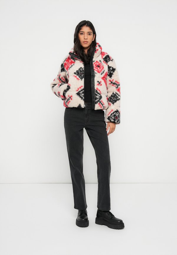 Abercrombie & Fitch SHORT PUFFER PRINTED