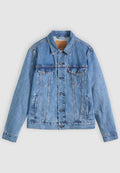 Levi's® THE TRUCKER - Denim jacket - washed away