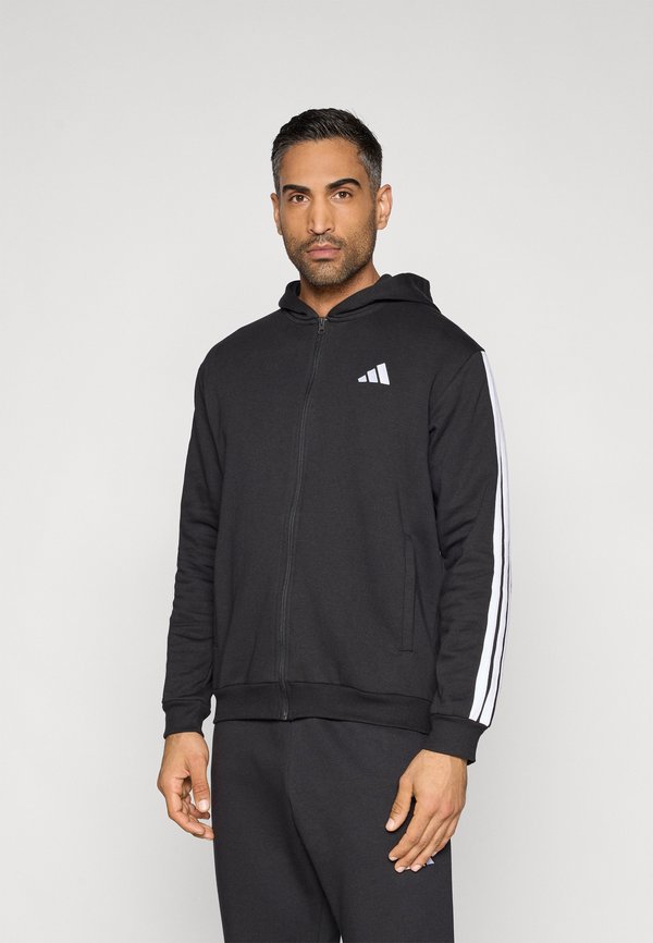 adidas Sportswear COLORBLOCK - Tracksuit - black/white