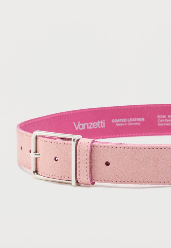 Vanzetti BELT WITH STITCHING BUCKLE WITH INTEGRATED LOOP