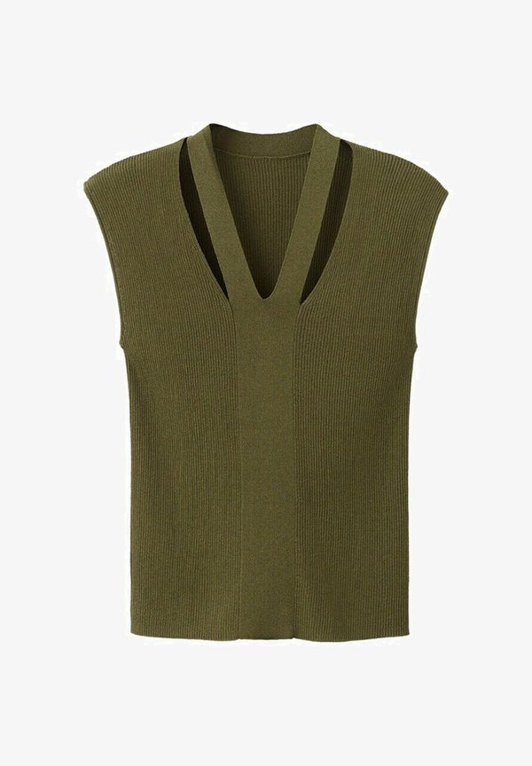 Mango Top - khaki