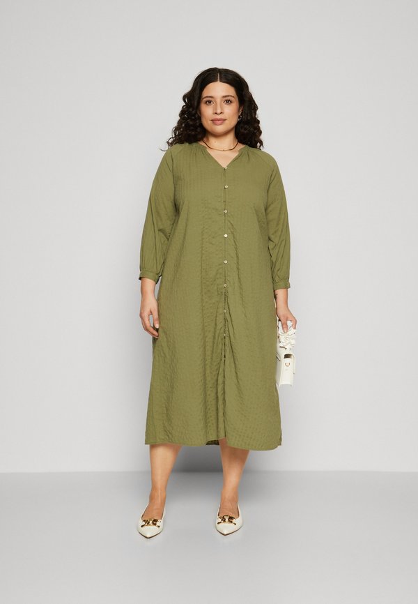 ONLY Carmakoma CARCARLOTTA LIFE 3/4 SHIRT DRESS