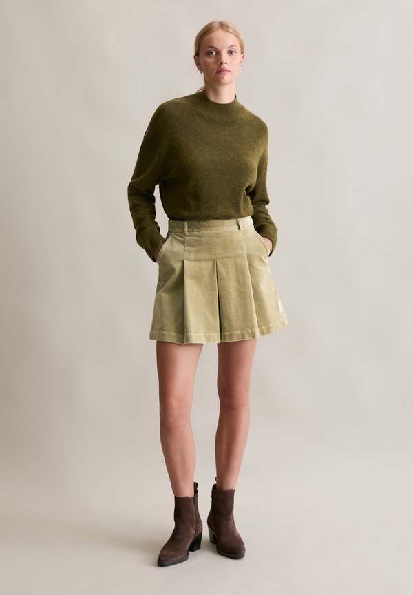 Marc O'Polo DENIM KNIT PULLOVER, LONGSLEEVE, MOCK NECK