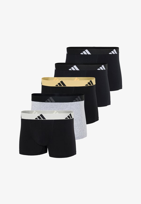 adidas Sportswear ACTIVE 5 PACK - Trunks - schwarz hellgrau