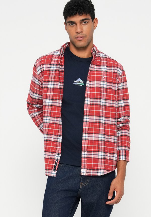 Tommy Jeans REGULAR FIT CHECK FLANNEL SHIRT
