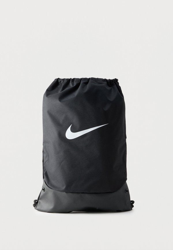Nike Performance NK BRSLA DRAWSTRNG UNISEX - Drawstring sports bag - black/white