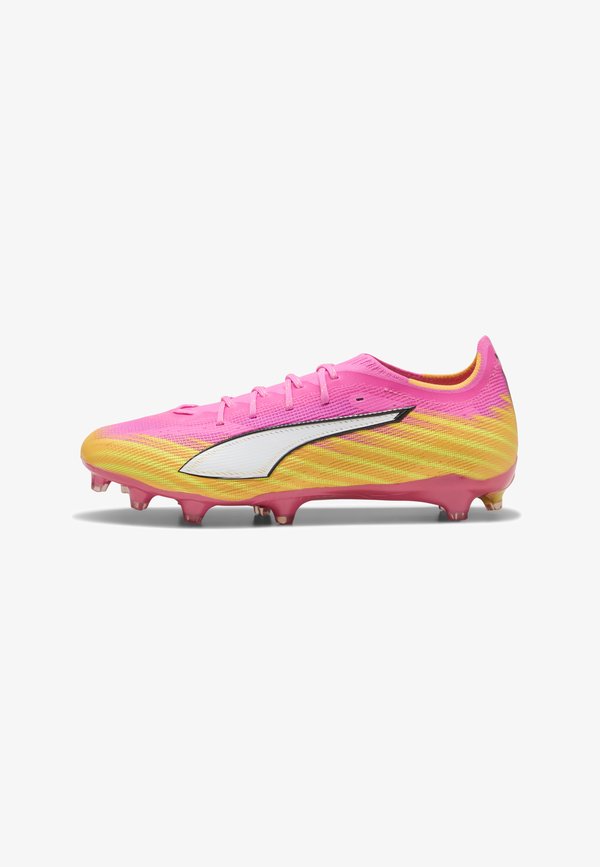 Puma ULTRA 6 PRO FG/AG - Football boots artificial grass - poison pink- white-sun stream-bright aqua- black