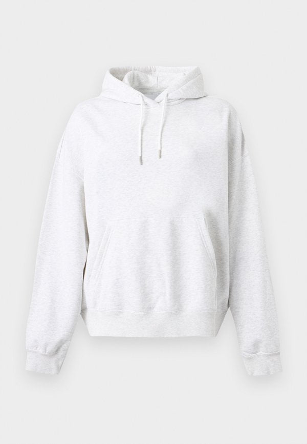 Puma WARDROBE BOXY - Hoodie - white glow heather
