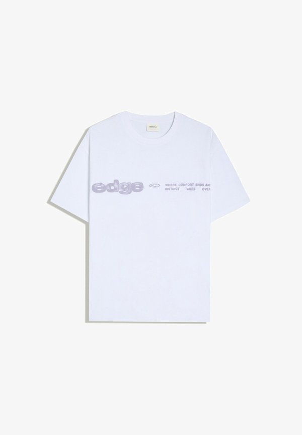 Bershka RELAX GRAFFITY PRINT - TSHIRT - Print T-shirt - white
