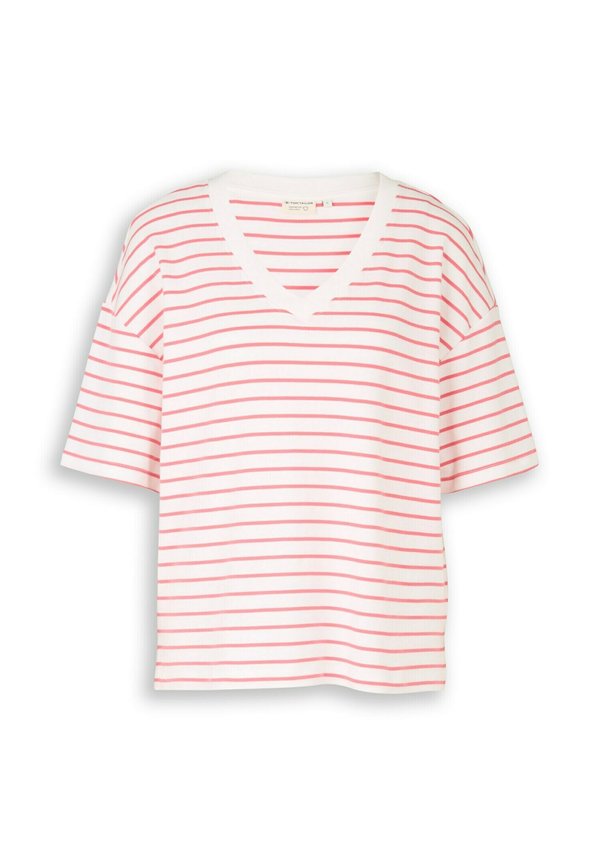 TOM TAILOR TOM TAILOR T-SHIRT OVERSIZE T-SHIRT MIT STREIFENMUSTER