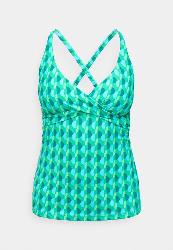 Seafolly SORRENTO MULTIFIT WRAP FRONT TANKINI