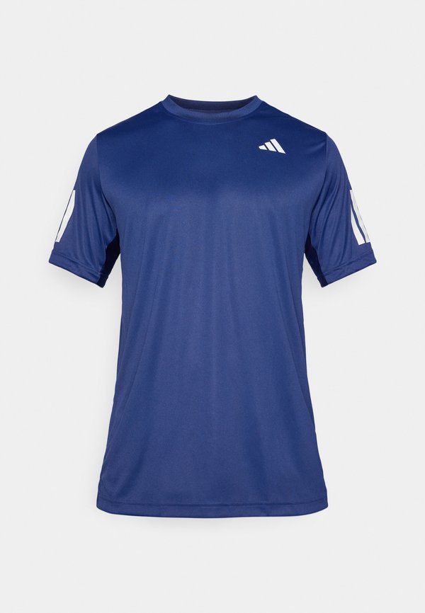 adidas Performance CLUB 3 STRIPES TEE - Sports T-shirt - dark blue