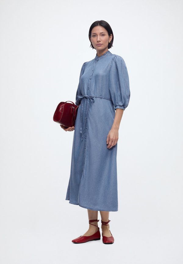 Rosemunde RWDALLAS TENCEL LS MIDI DRESS