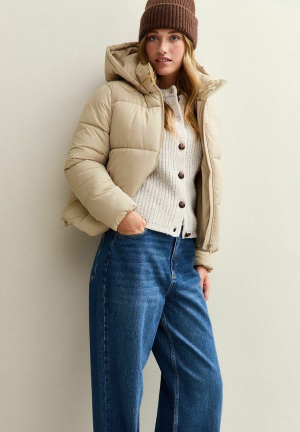 New Look HOODED CROPPED PUFFER