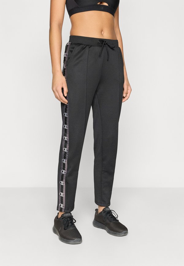 Champion SPORTS INSPIRED INTERLOCK STRAIGHT HEM PANTS WITH TAPE DETAILING