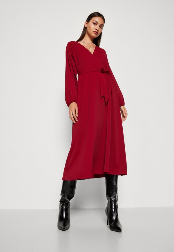 ONLY ONLCARLA LIFE MIDI WRAP DRESS