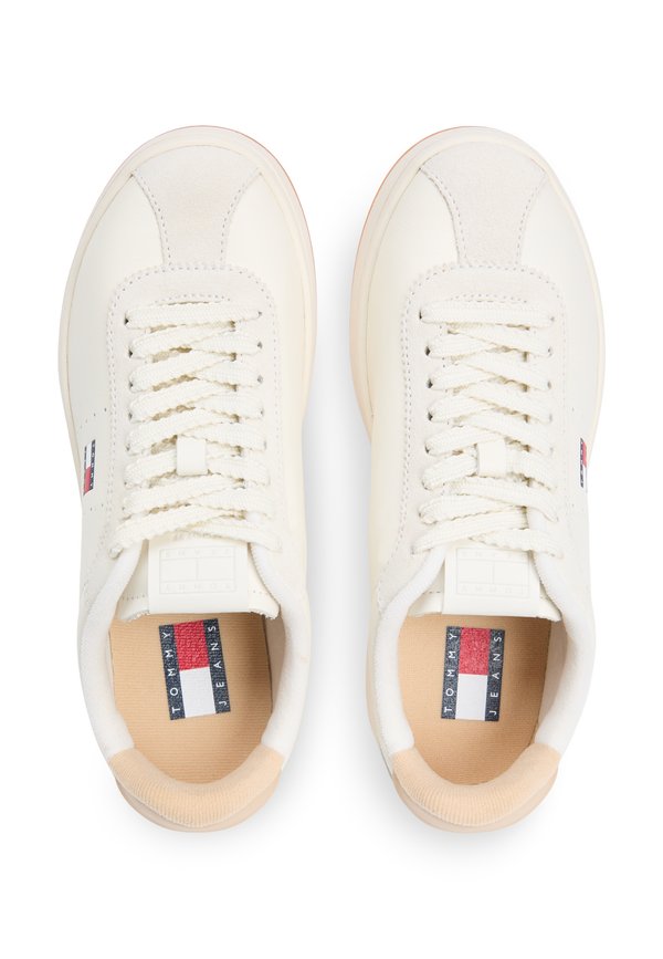 Tommy Jeans LOGO LEATHER ARCHIVE COURT TRAINERS