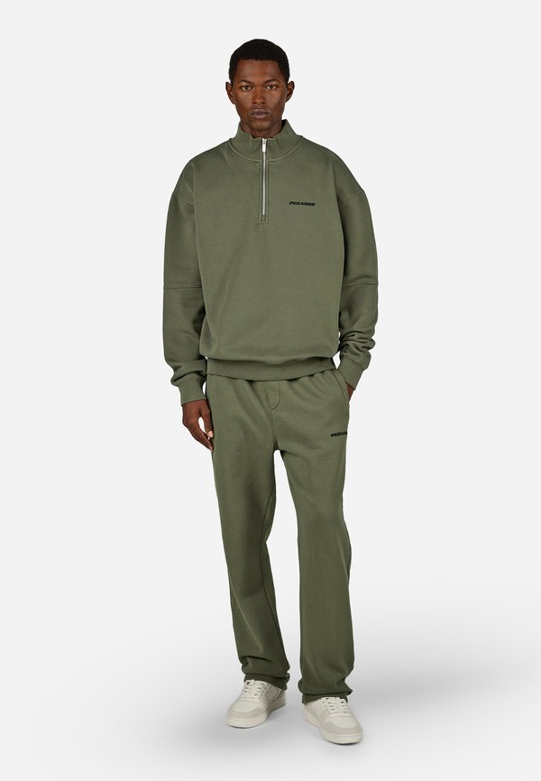 Pegador LOGO OVERSIZED HALF ZIP SWEATER