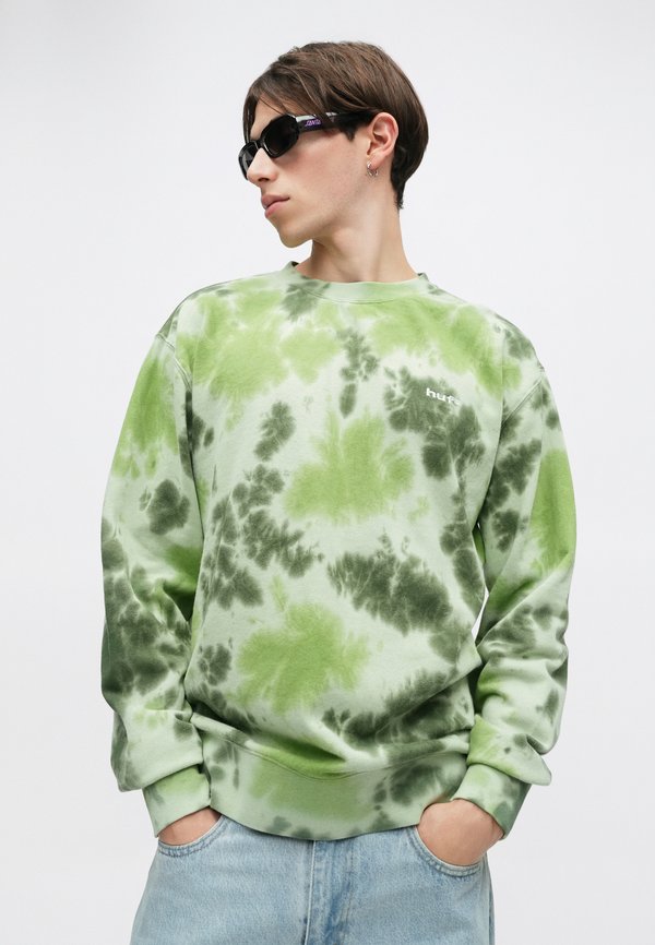 HUF TIE DYE LOGO CREW UNISEX