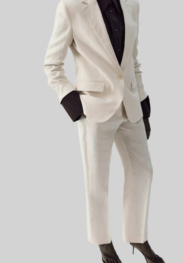 Mango ADULT - Trousers - ecru