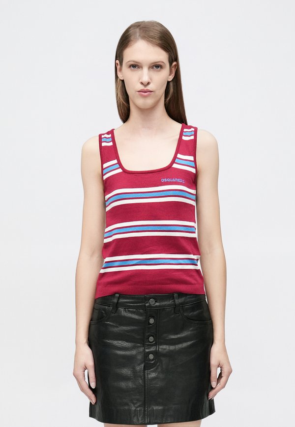 Dsquared2 STRIPED TANK