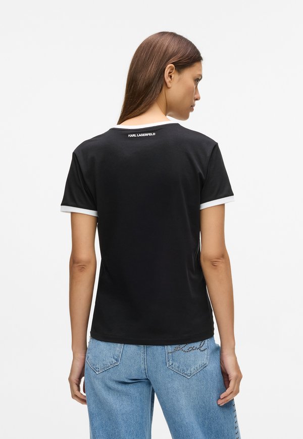 KARL LAGERFELD IKON SIGNATURE CHOUPETTE TEE
