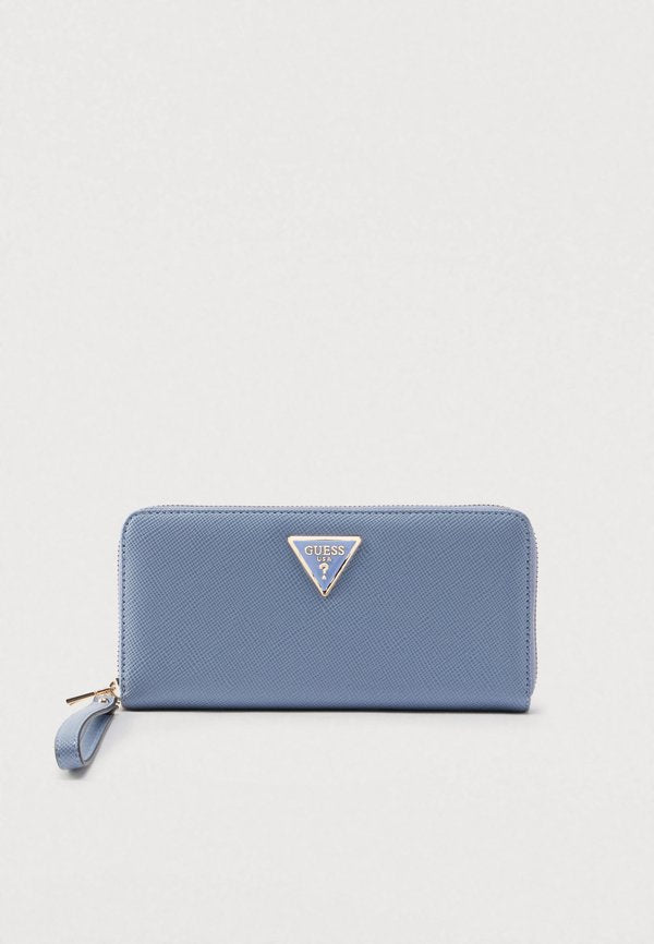 Guess LAUREL LARGE - Wallet - grey blue