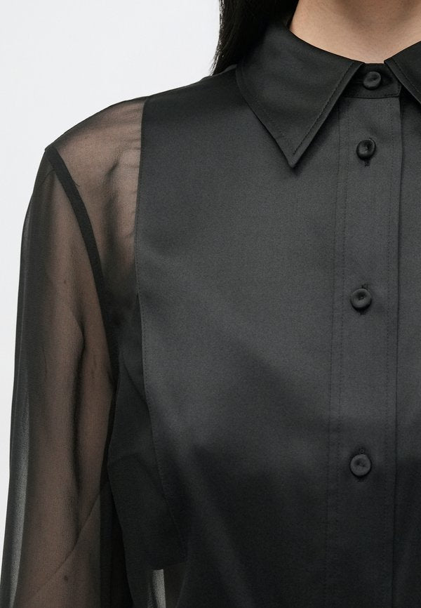 Filippa K SHEER TUXEDO SHIRT