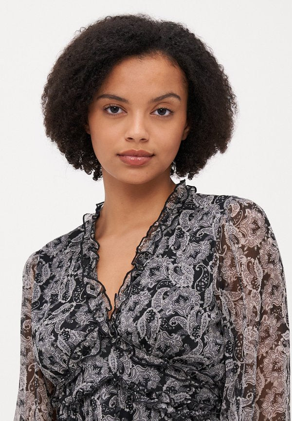 Vero Moda Petite VMSMILLA FRILL SHORT DRESS