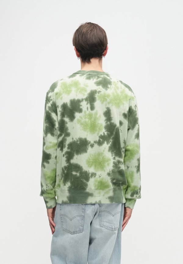 HUF TIE DYE LOGO CREW UNISEX