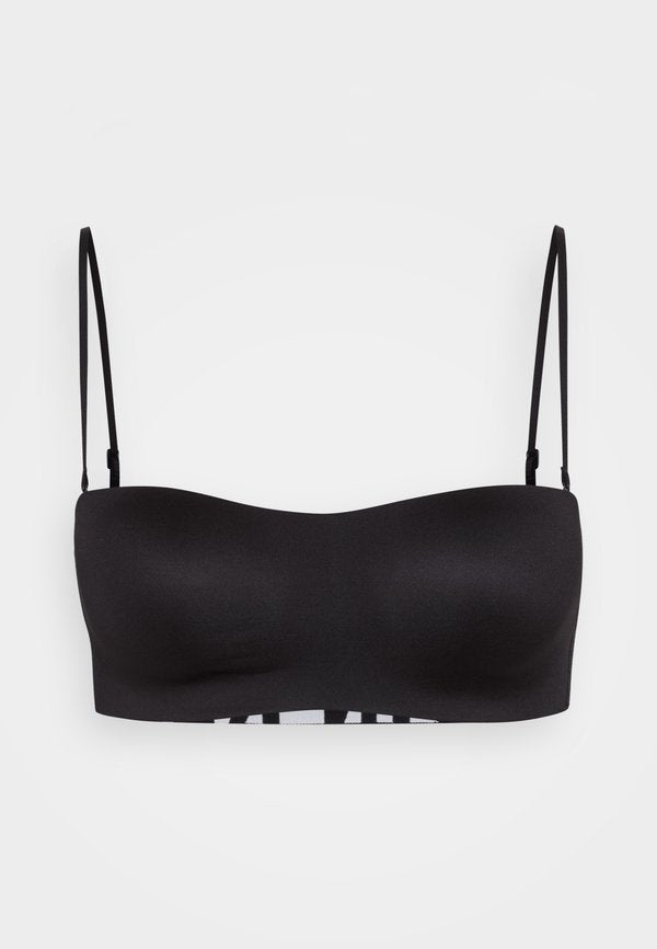 Calvin Klein Underwear LIGHTLY LINED BANDEAU INTENSE POWER - Multiway / Strapless bra - black