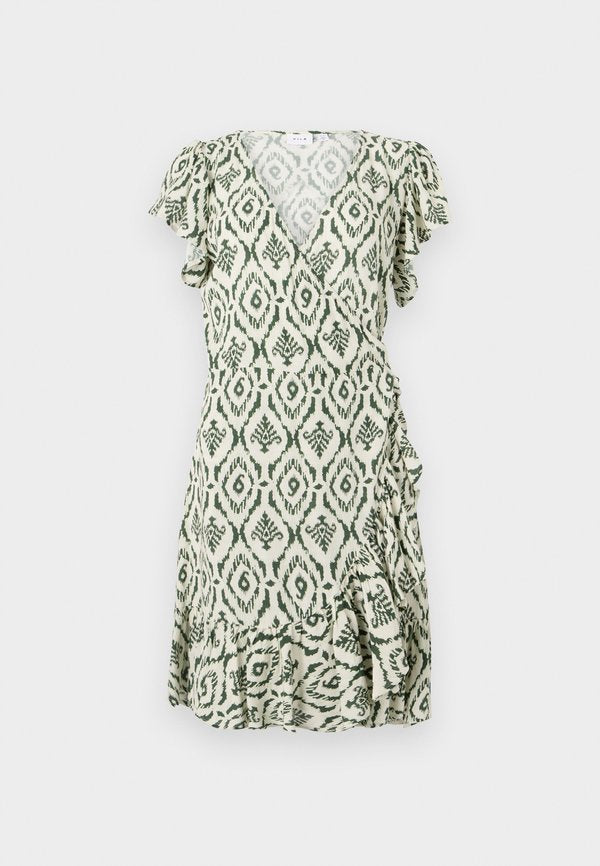 VILA VINOKA WRAP DRESS