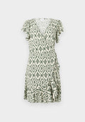 VILA VINOKA WRAP DRESS