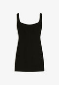 Bershka Jersey dress - black