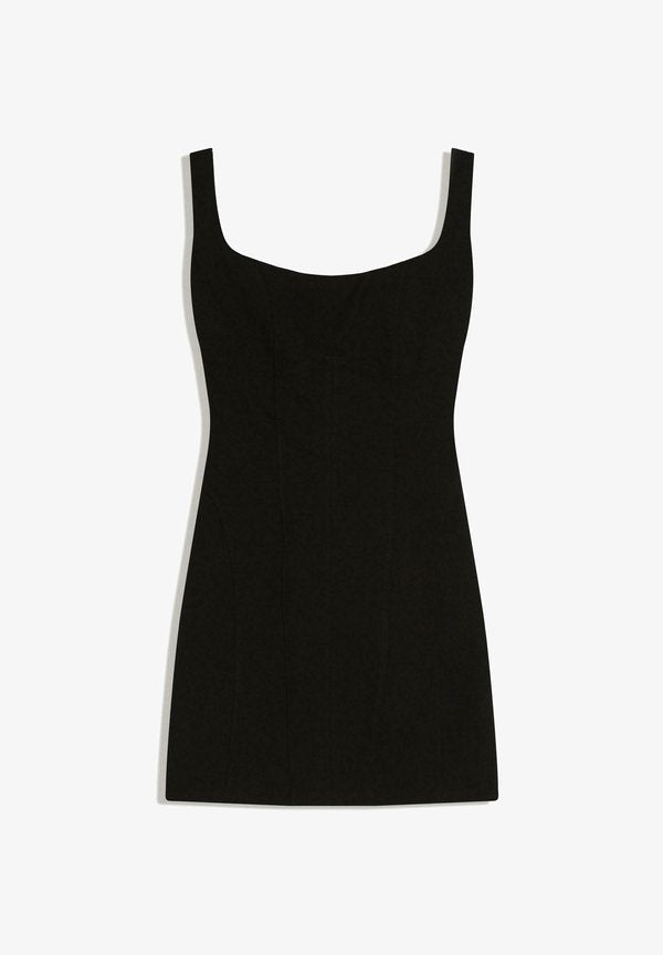 Bershka Jersey dress - black