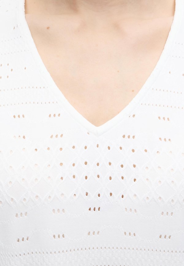 TOM TAILOR T-SHIRT V-NECK AJOUR