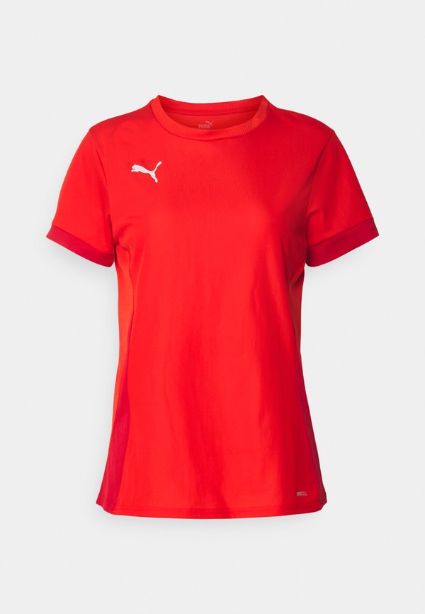 Puma TEAMGOAL MATCHDAY - Sports T-shirt - red/white/fast red