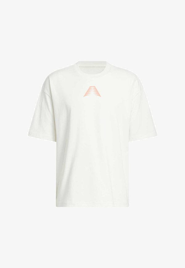 adidas Performance ANTED BT2 TEE - Print T-shirt - cloud white   haze coral