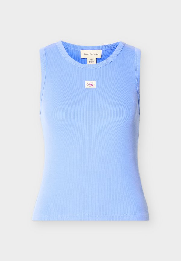 Calvin Klein Jeans TANK - Top - blue descent